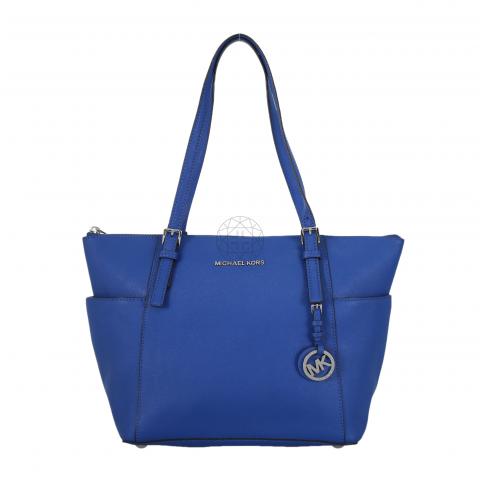 Michael kors jet set satchel clearance blue